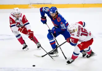 В домашней игре СКА уступил «Локомотиву»